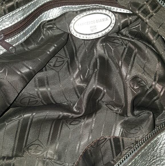 Francesco biasia metallic black bag - Picture 4 of 8